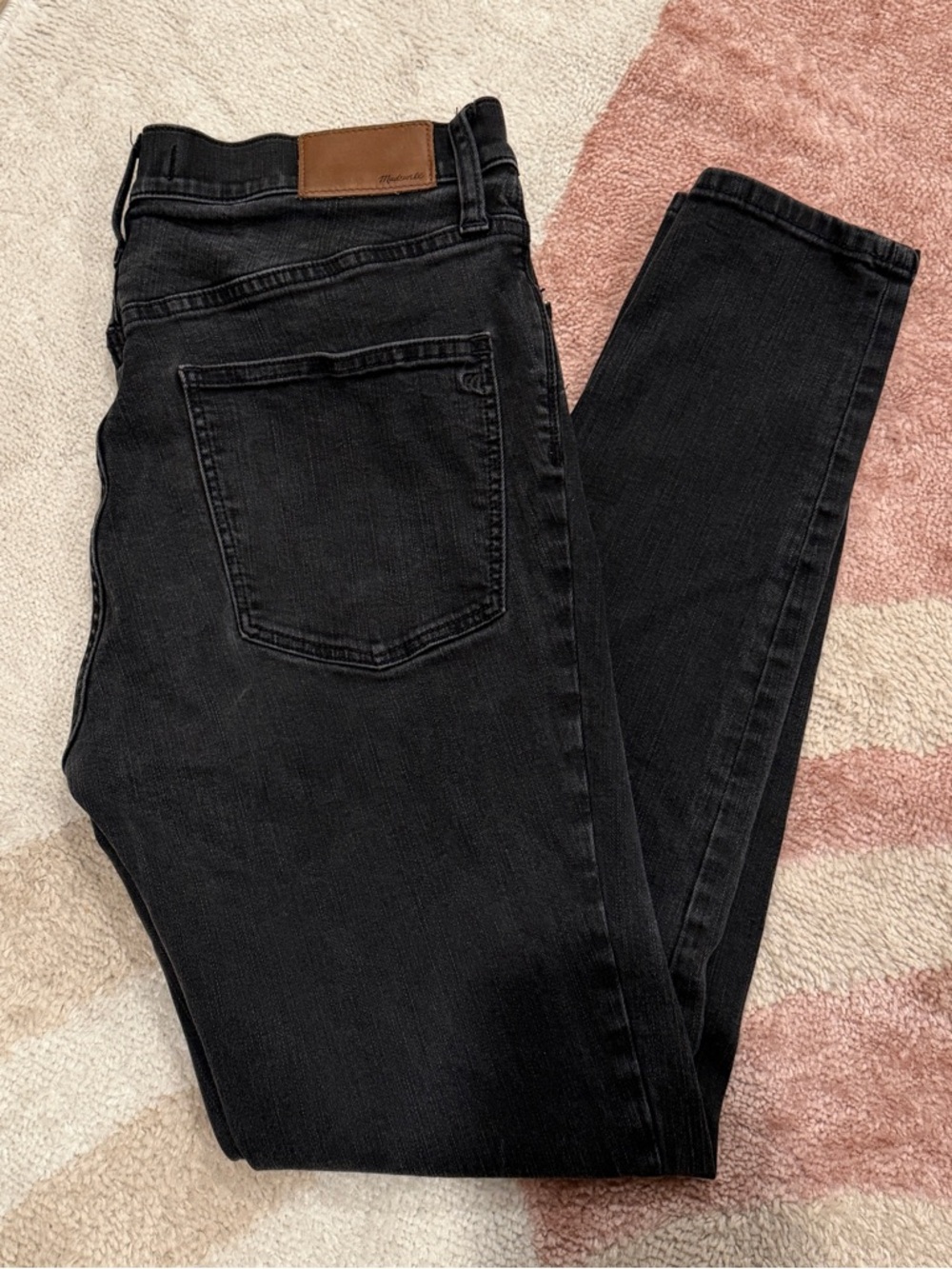 Madewell Black High-Rise Skinny Jeans